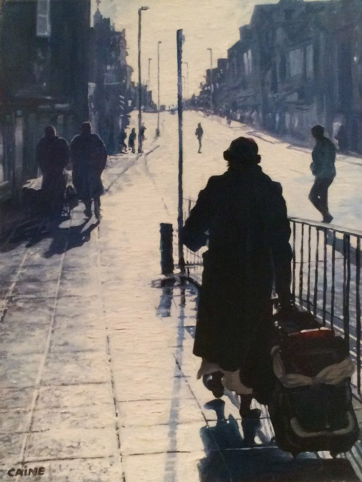 Lady in Fowler Street -