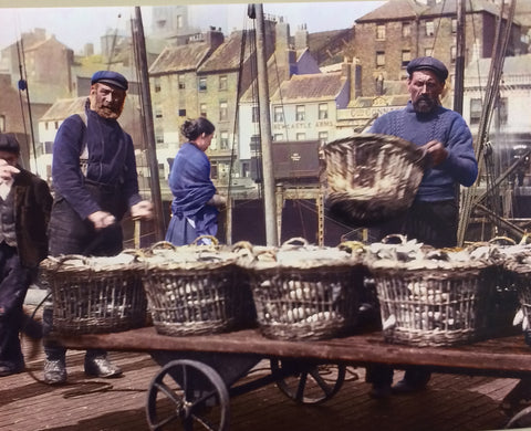 Fishermen North Shields Fish Quay image no 13