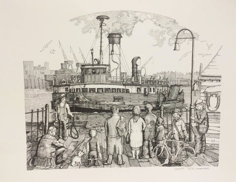 Tyne Ferry Landing. - 
